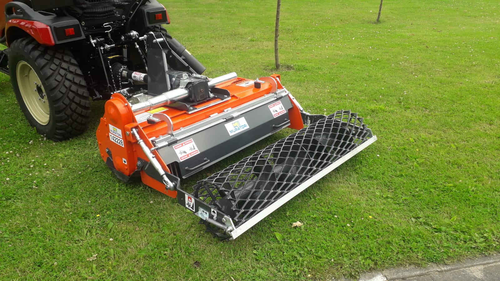 Showroomopruiming Muratori MZ4SXL-105 professionele overtopfrees met gaasrol - Image 9