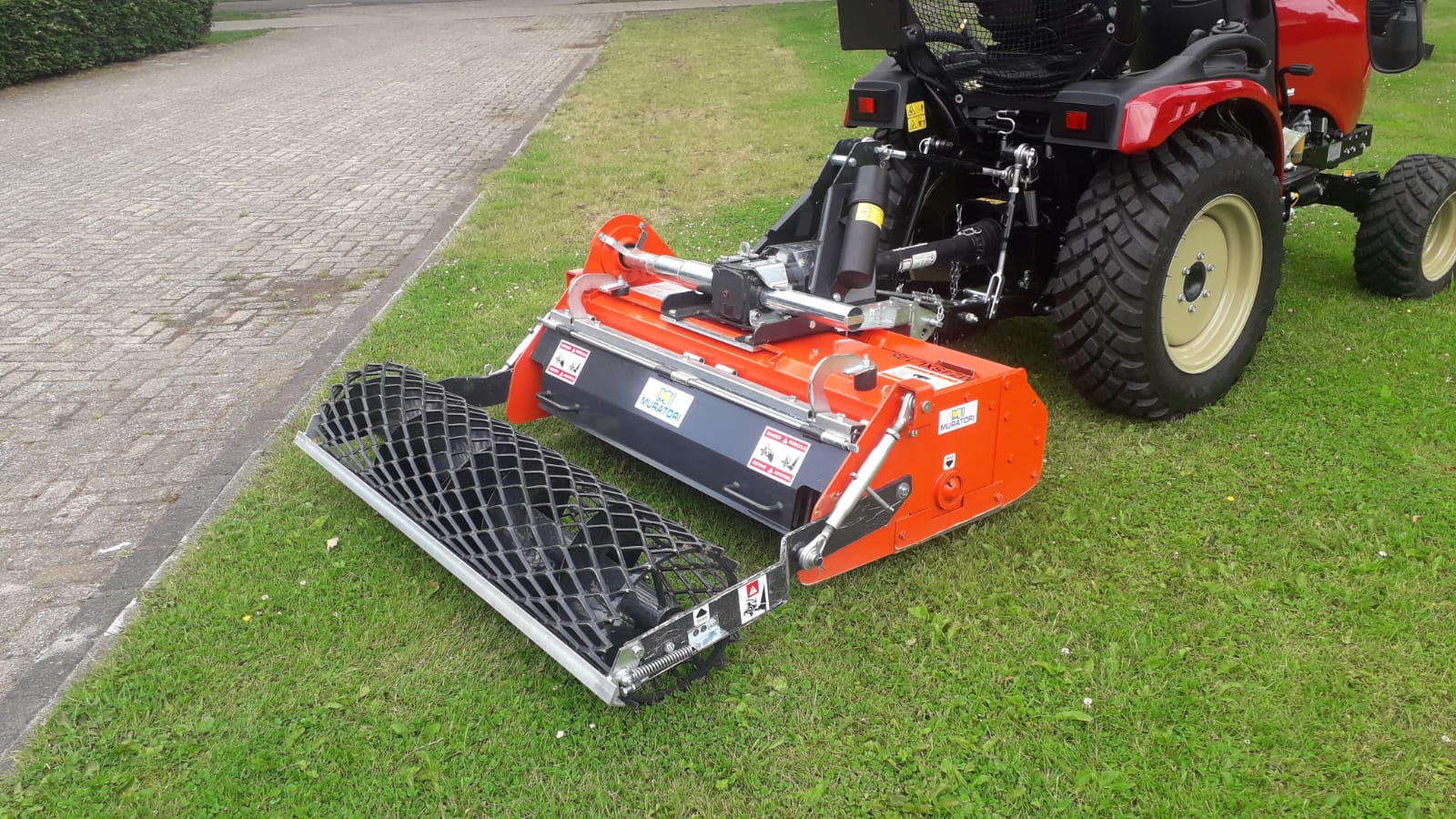 Showroomopruiming Muratori MZ4SXL-105 professionele overtopfrees met gaasrol - Image 10