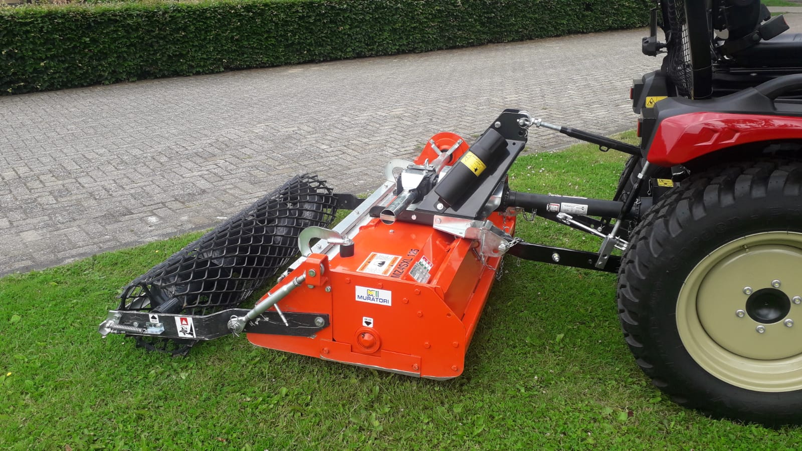 Showroomopruiming Muratori MZ4SXL-105 professionele overtopfrees met gaasrol - Image 11