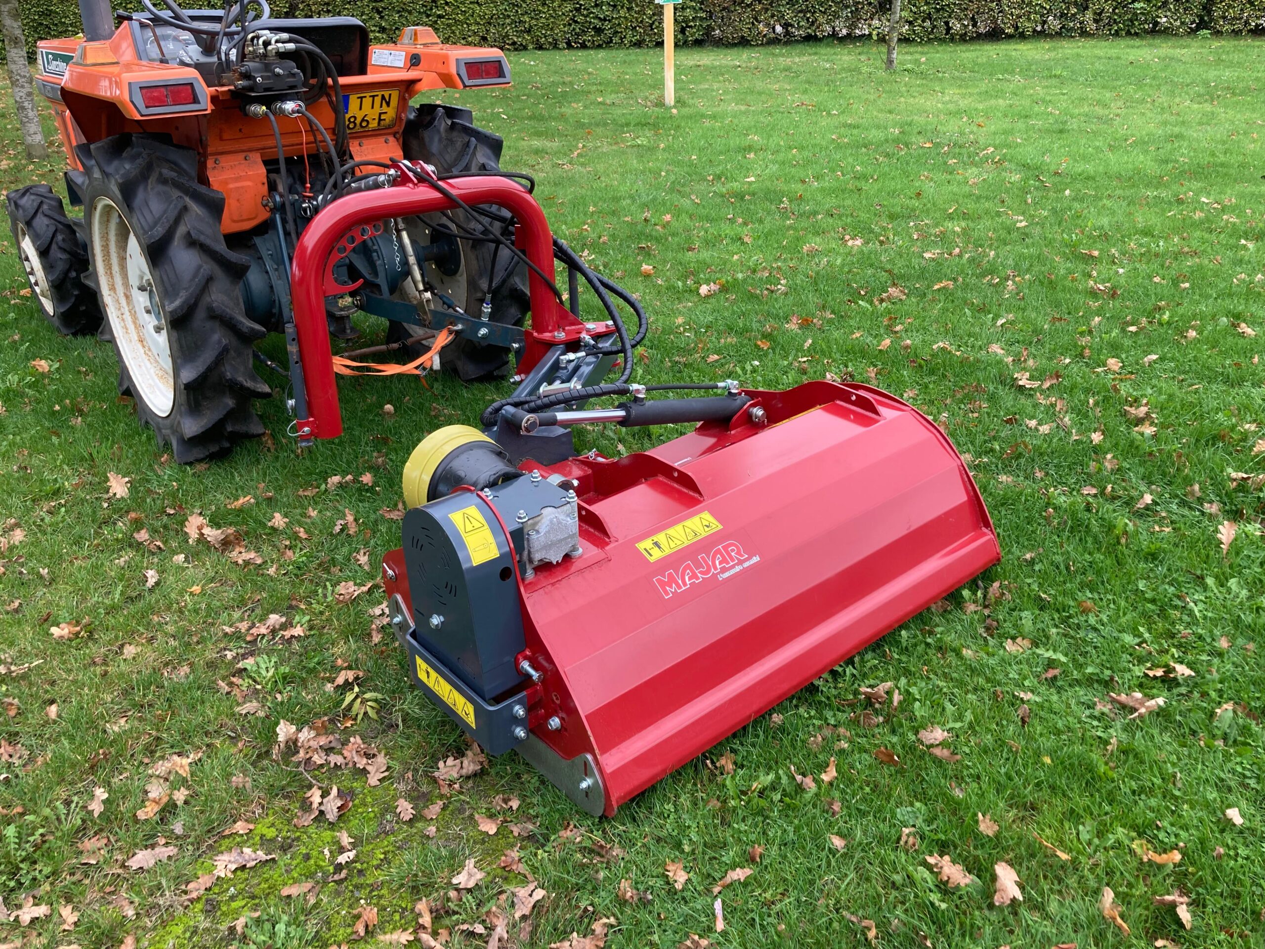 Demonstratie Majar RBML115AC klepelmaaier - Image 3