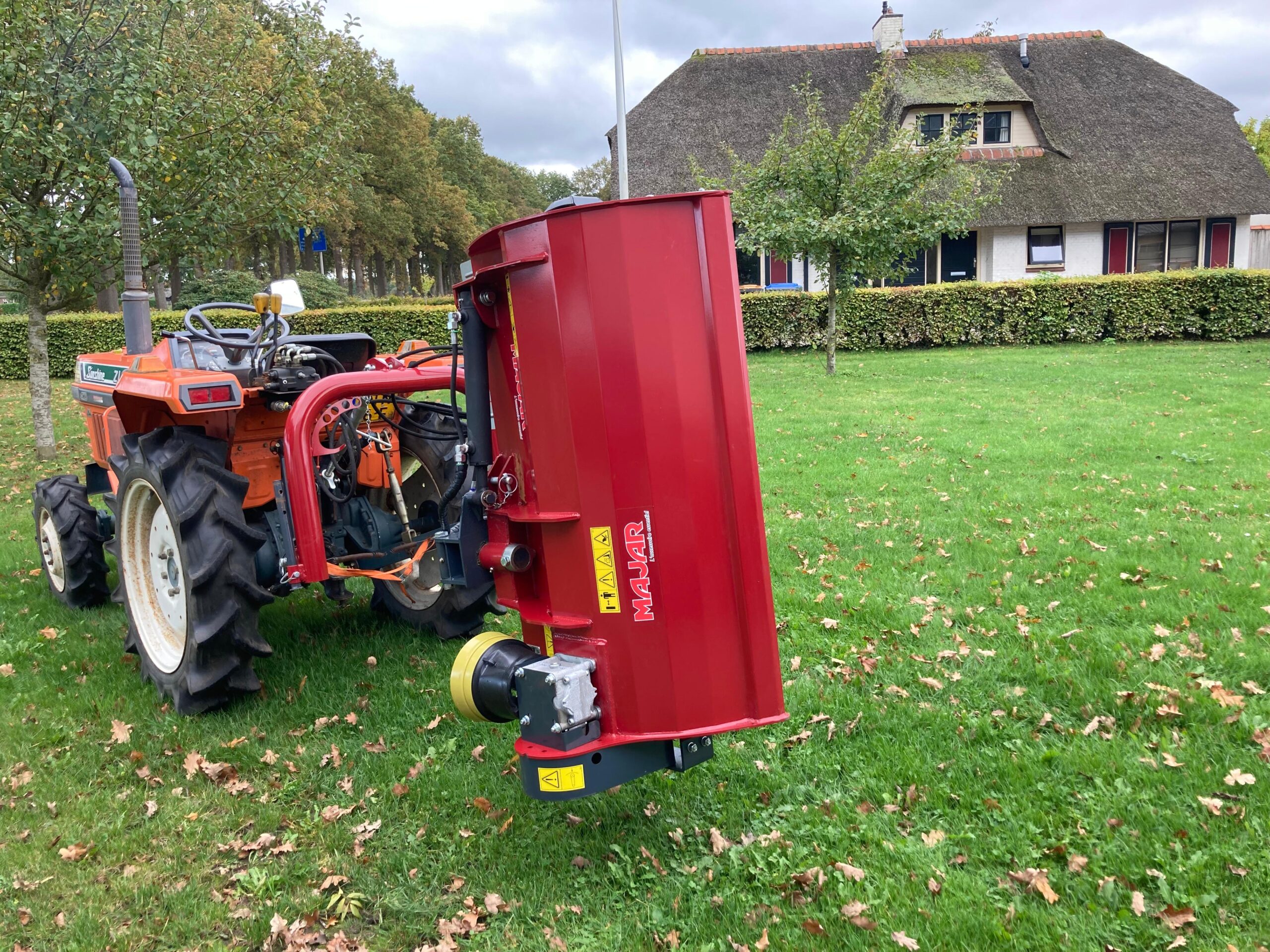 Demonstratie Majar RBML115AC klepelmaaier - Image 5