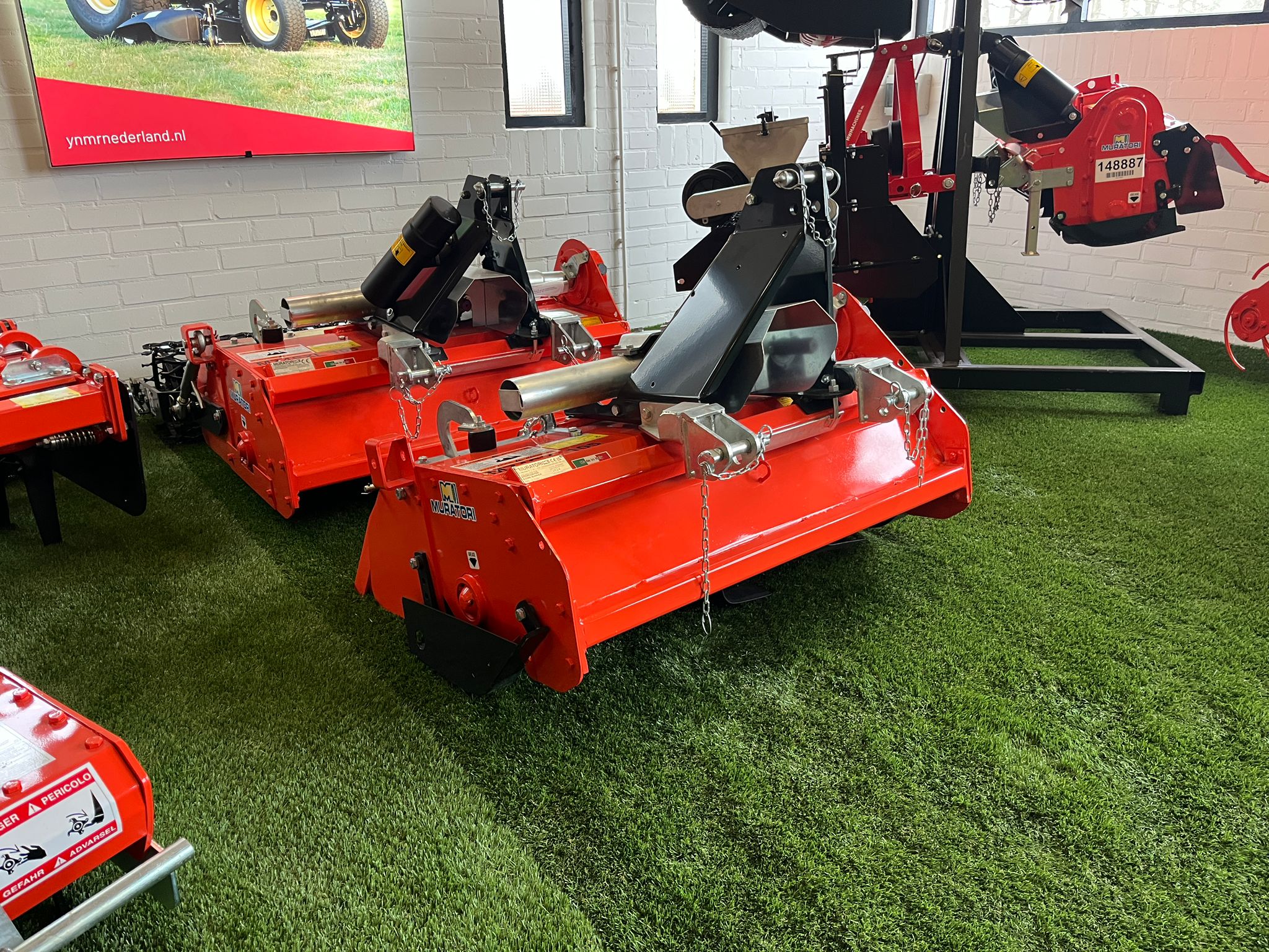 Showroomopruiming Muratori MZ4SXL-105 professionele overtopfrees met gaasrol - Image 4