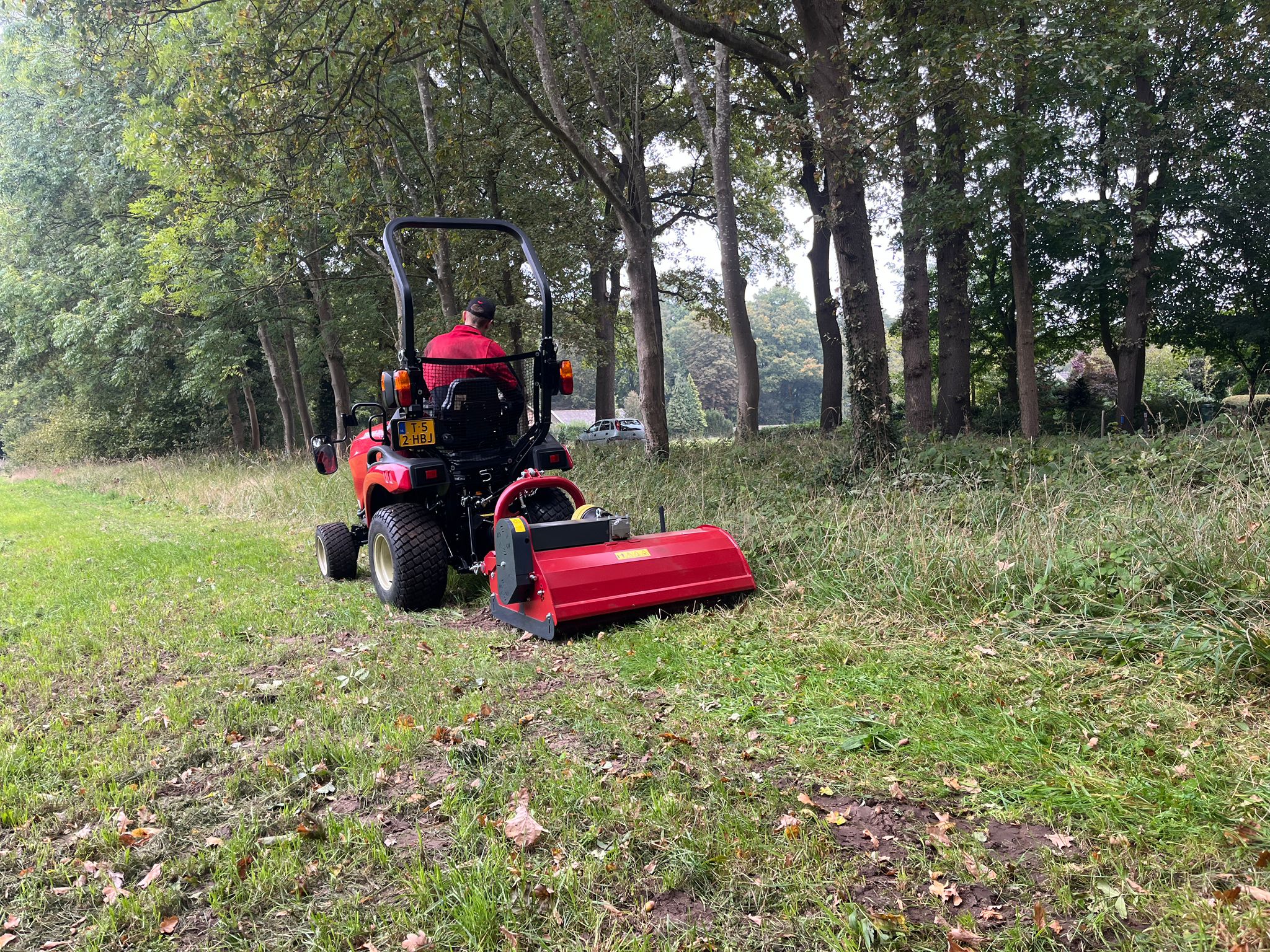 Demonstratie Majar RBML 130 DG 30 sideshift klepelmaaier - Image 5