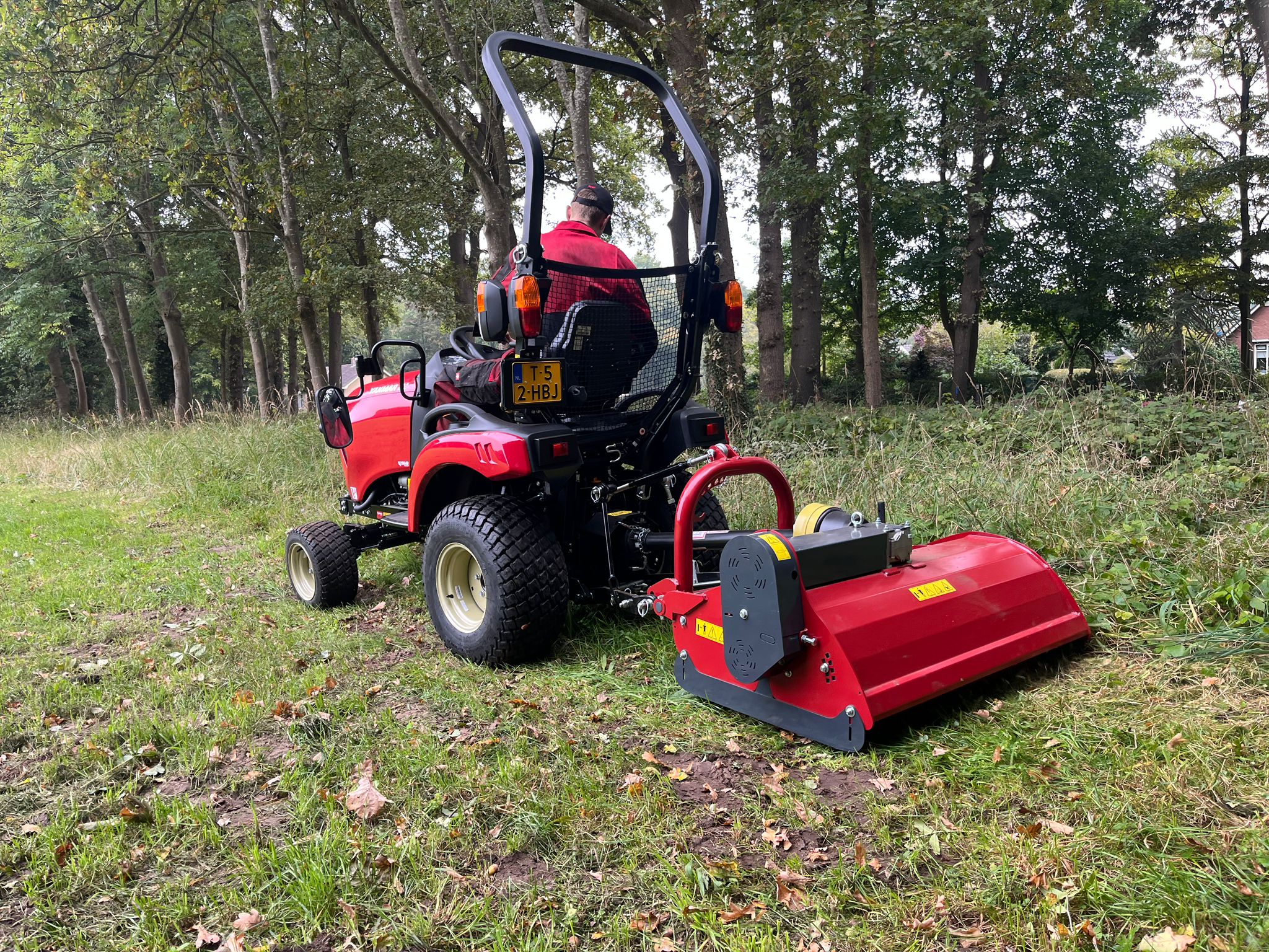 Demonstratie Majar RBML 130 DG 30 sideshift klepelmaaier - Image 3