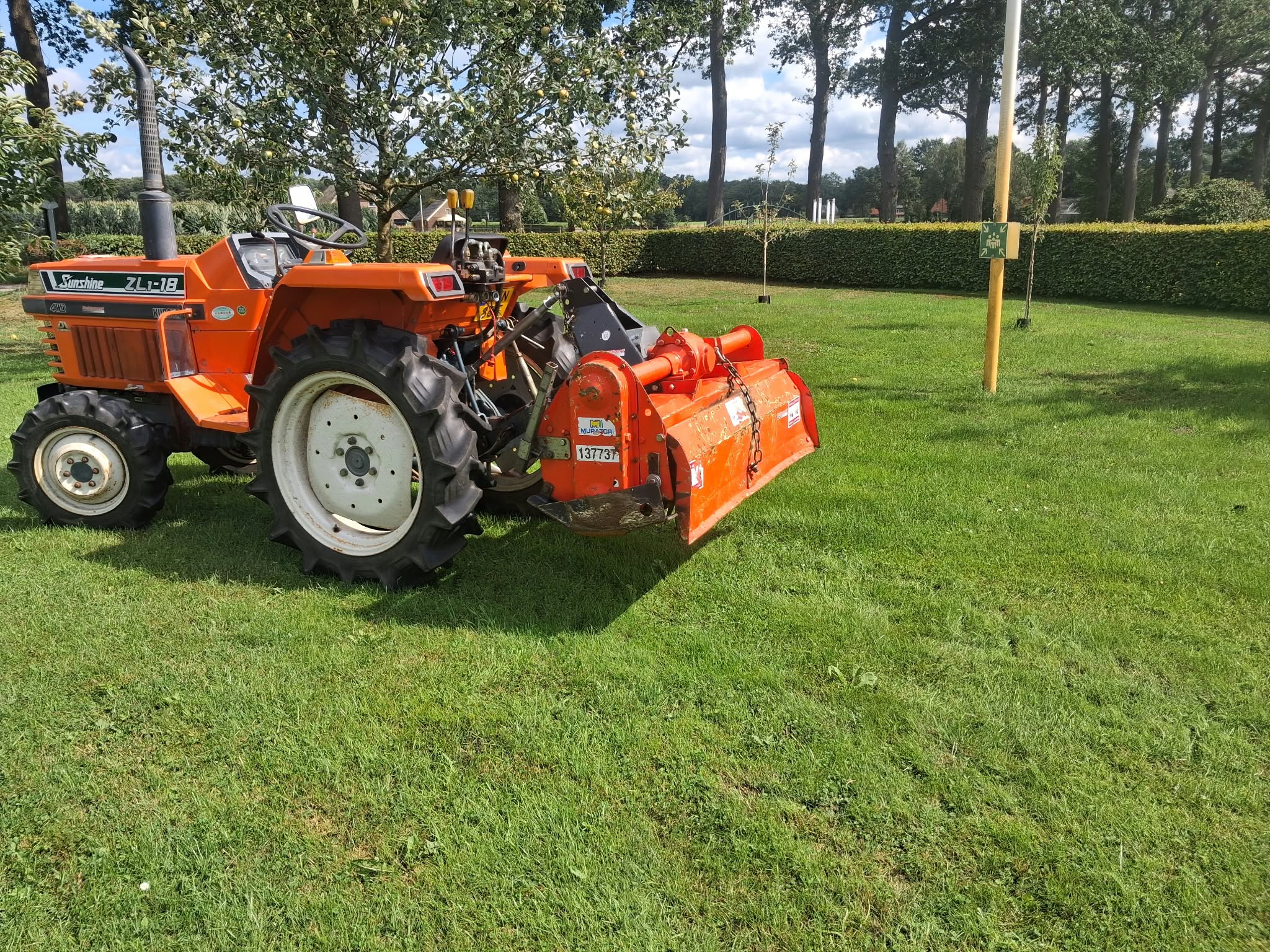 Gebruikte Muratori MZ4-125 vollegrondsfrees