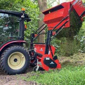 Muratori MT31RH-130 klepelmaaier /  verticuteermachine met hoogkiep