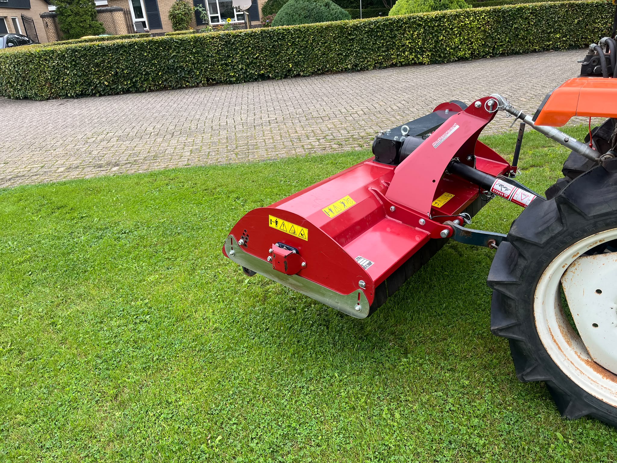 Jong gebruikte Majar 1,55 Mtr. klepelmaaier / verticuteermachine - Image 5