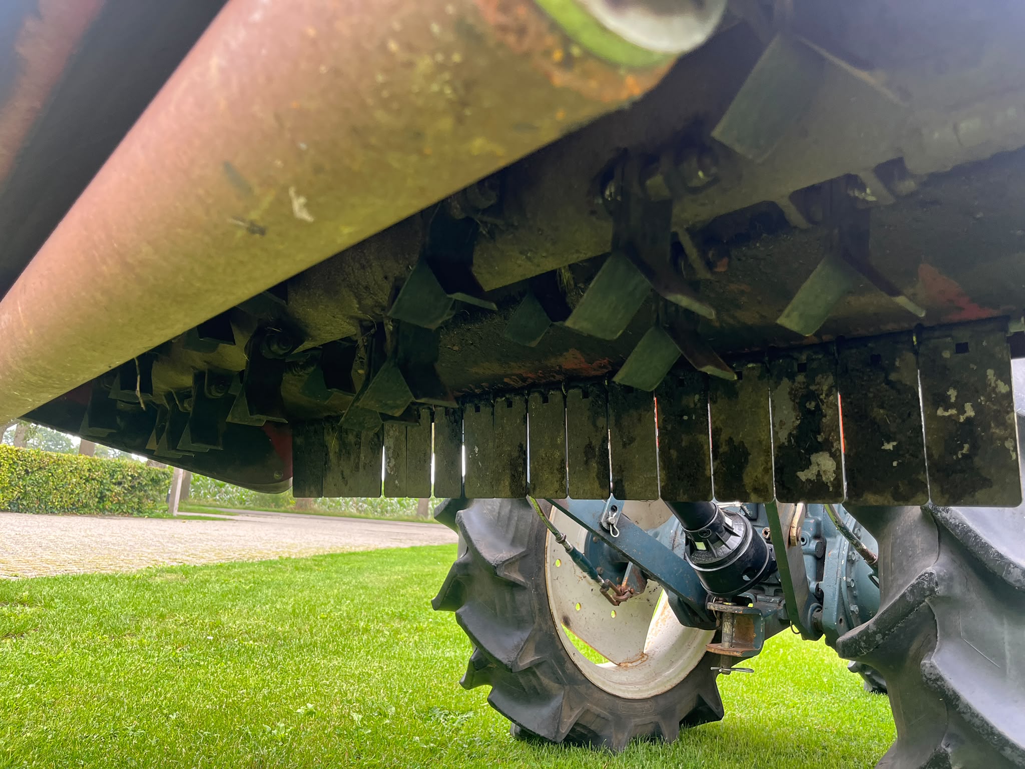 Jong gebruikte Majar 1,55 Mtr. klepelmaaier / verticuteermachine - Image 6