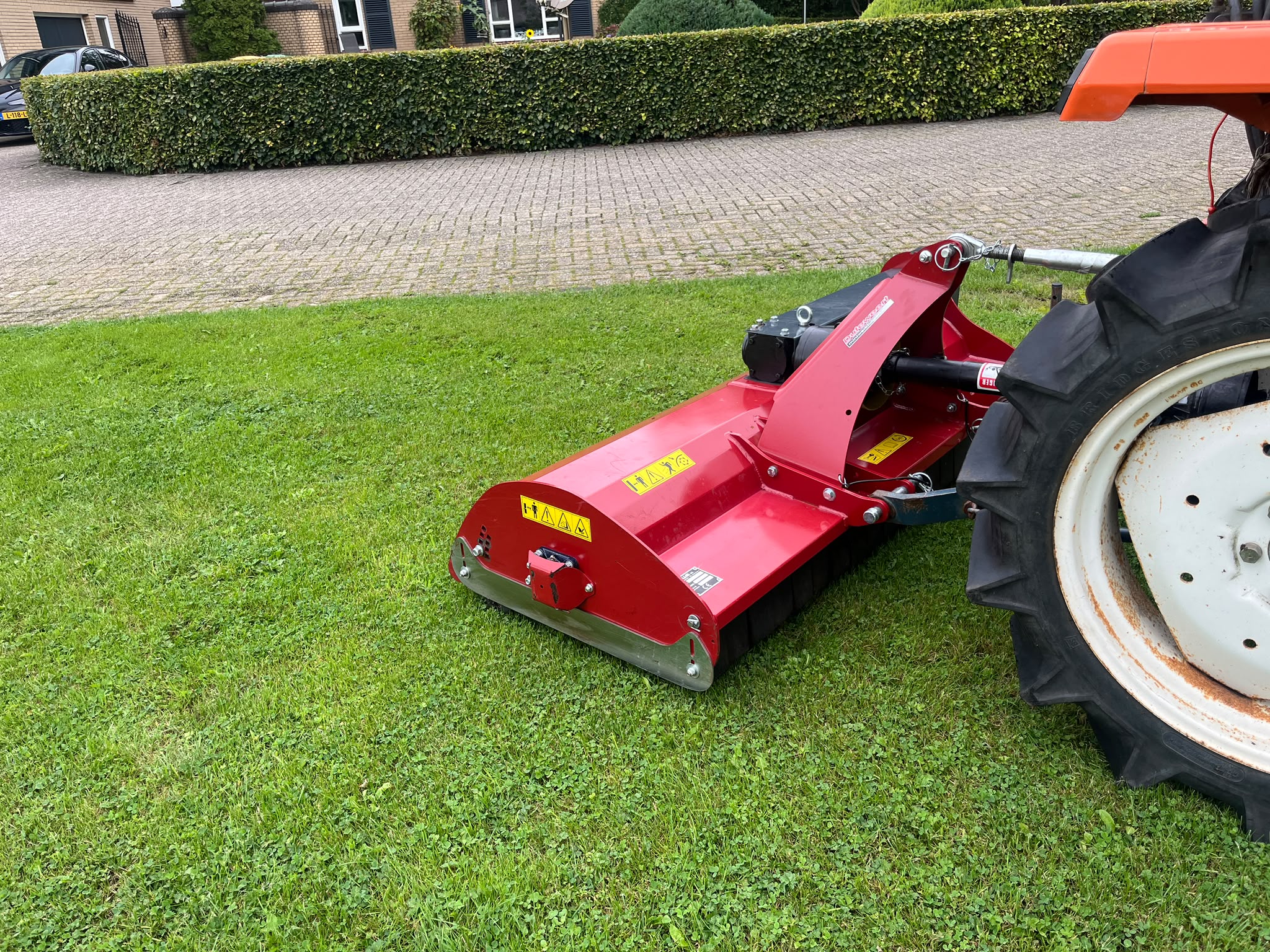 Jong gebruikte Majar 1,55 Mtr. klepelmaaier / verticuteermachine - Image 7