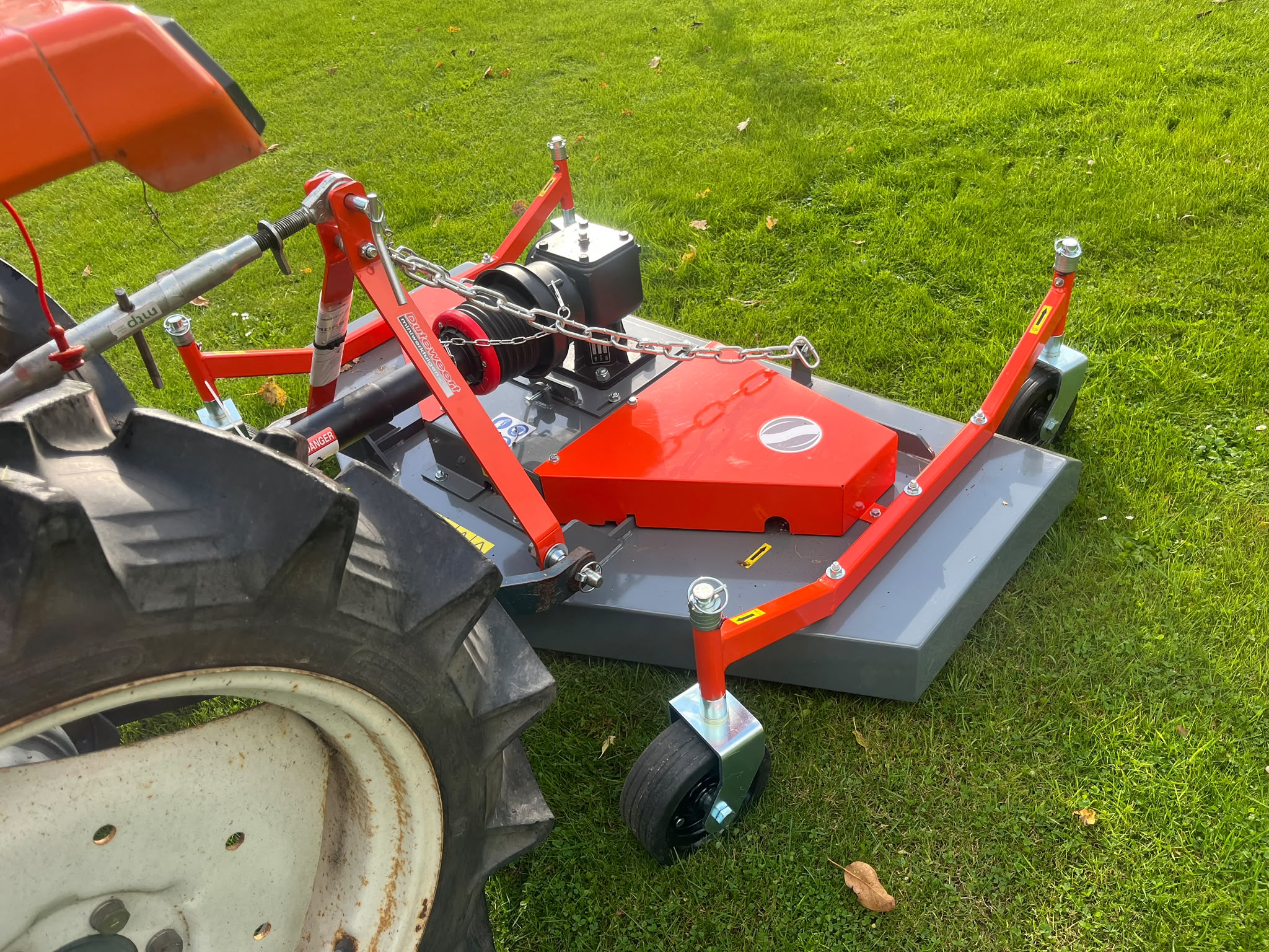 Demonstratie Morgnieux TA 1500 EA cirkelmaaier - Image 2