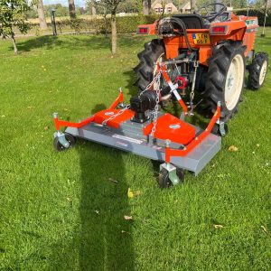 Demonstratie Morgnieux TA 1500 EA cirkelmaaier