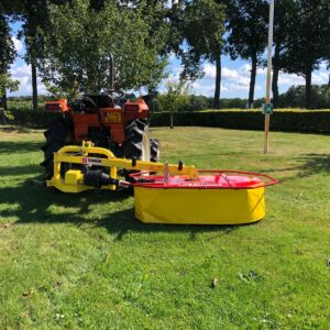 Gebruikte Zanon 1,15 mtr. zijgedragen cyclomaaier