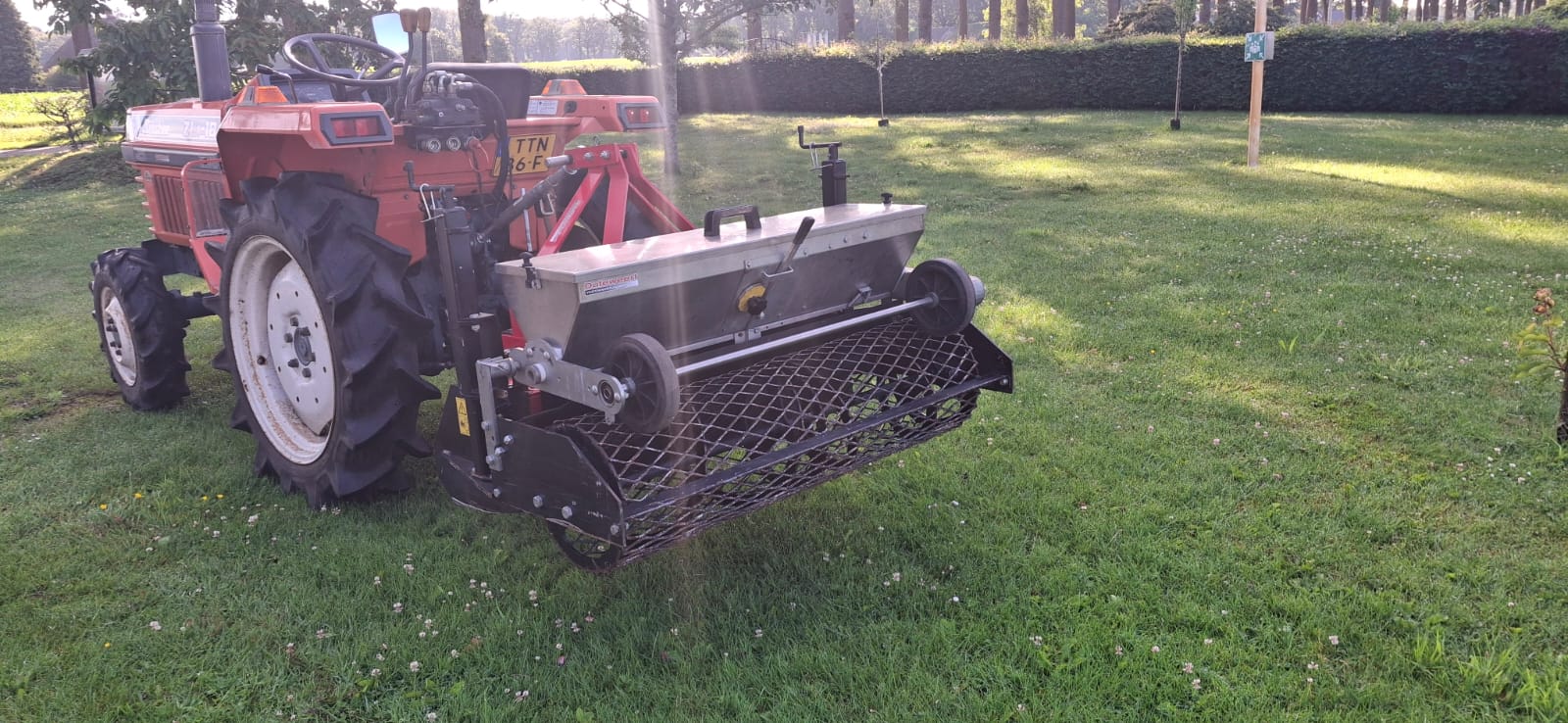 Tecma MGT 1000 rotorkopeg met RVS Tecma zaaikit - Image 4
