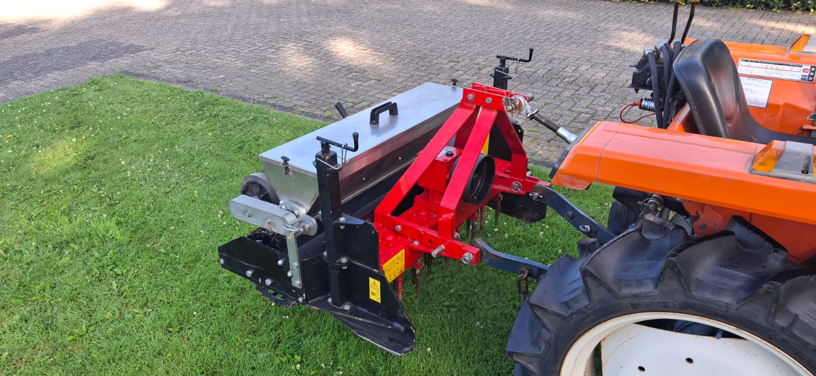 Tecma MGT 1000 rotorkopeg met RVS Tecma zaaikit - Image 5