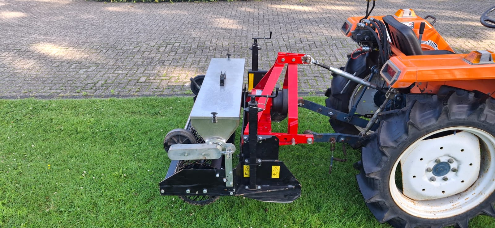 Tecma MGT 1000 rotorkopeg met RVS Tecma zaaikit - Image 7